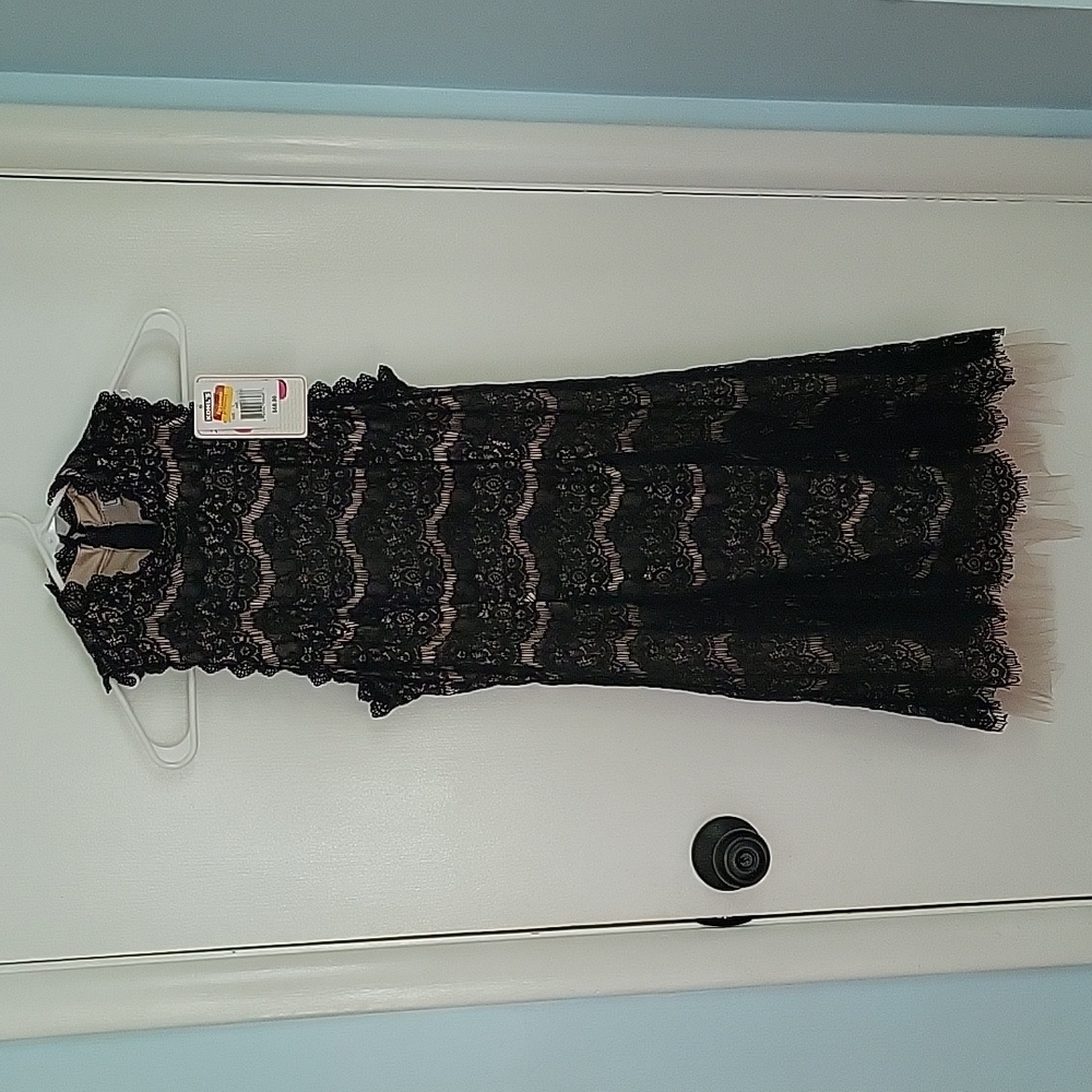 Large black dress